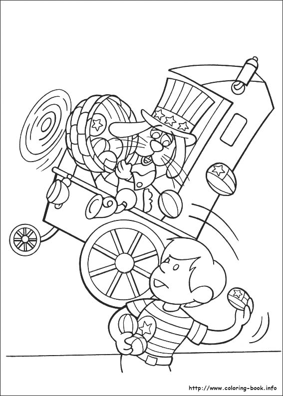 Peter Cottontail coloring picture